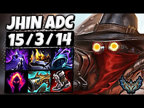 Jhin vs Draven [ ADC ] Patch 14.9 Korea Challenger ✅