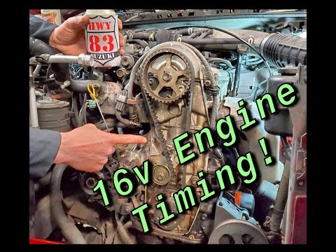 Thumbnail for Engine Timing 16 Valve 1.6L GEO TRACKER SUZUKI SIDEKICK @Hwy83SUZUKI by Suzuki, video, WiLL, vide