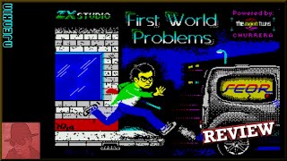 First World Problems : Homebrew from 2014 - on the ZX Spectrum 128K !! with Commentary