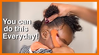 DIY Leave- in Conditioner for dry hair| How to Keep your baby’s hair moisturized
