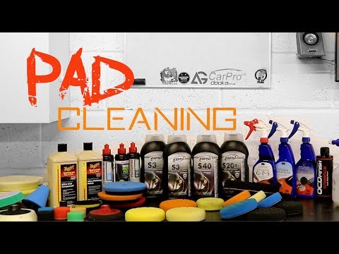 how to clean polishing pads - buffing pad cleaning tips