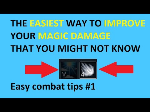 The easiest way to improve your magic dps - Easy Combat Tips #1