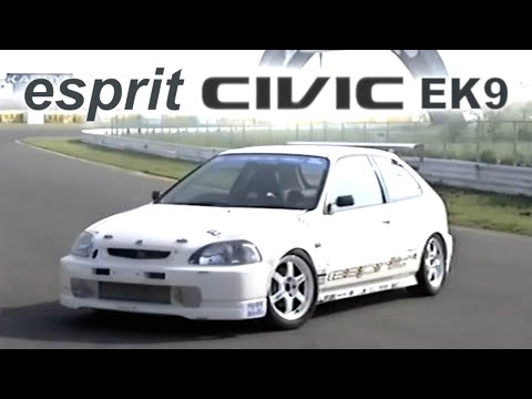 [ENG CC] Esprit Civic EK9 Turbo 465Hp Tsukuba Super Lap
