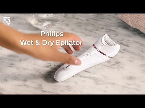 Philips Epilator 8000 - smooth skin for longer