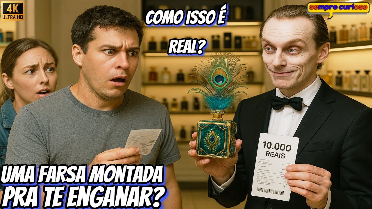 A farsa dos PERFUMES DE RICO: Os Bastidores do Cheiro Mais Caro do Mundo?