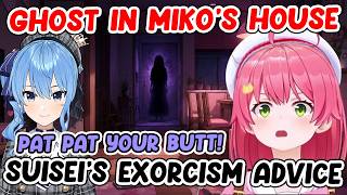 Miko Has a Ghost in Her House, but Suisei's Exorcism Advice Is Hilarious