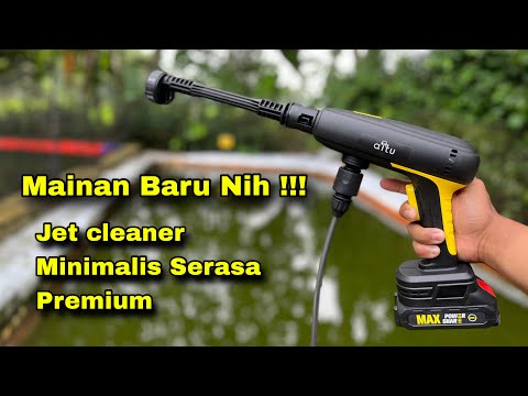 AITU Cordless Jet Cleaner Review, Priced at 250 Thousand Rupiah❗️Minimalist, Quiet Sound and Stro...