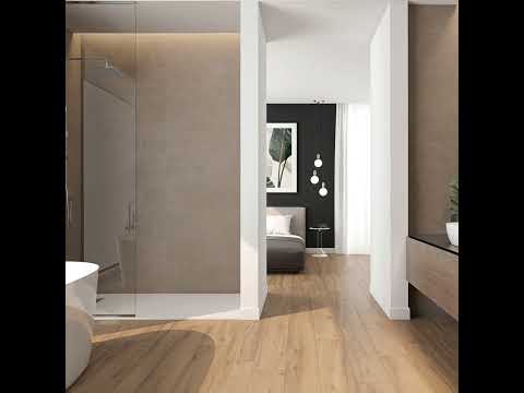 Carrelage sol imitation parquet Orme noisette 20x120 cm