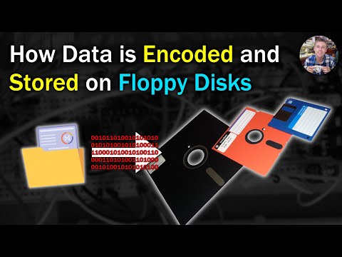 How Data is Encoded and Stored on Floppy Disks