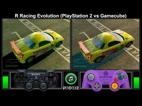 PlayStation 2 vs GameCube (R: Racing Evolution) Gameplay Comparison