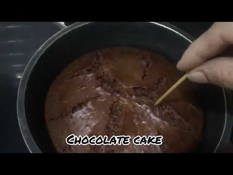No egg No oven Chocolate cake recipe in cooking pan||Prathima YouTuber..