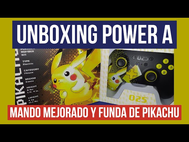Vídeo relacionado con PowerA Enhanced Wireless Controller for Nintendo Switch - Pikachu 025