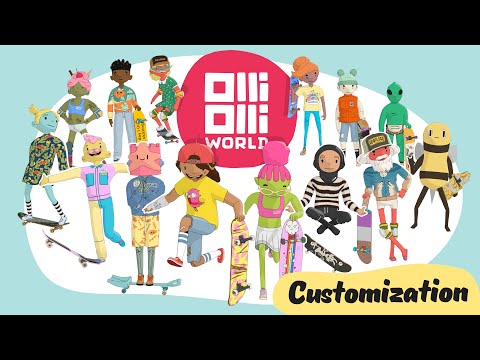OlliOlli World - Official Customization Trailer thumbnail