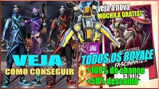 Como Ganhar as Skins do Mundial, Incubadora Com Desconto, Nova Mochila de Graça e MAIS