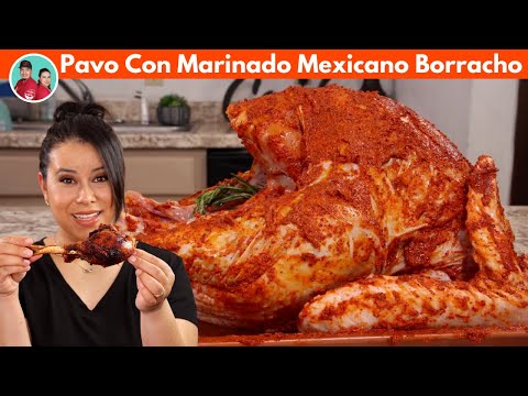 MARINADO MEXICANO BORRACHO para PAVO al Horno ! 🧐** Jugoso Sin INYECCION **