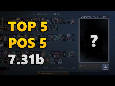 Top 5 Hard Supports in 7.31b
