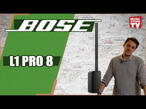 BOSE - L1 PRO8 - Portable Line Aray mit DJ Equipment präsentiert