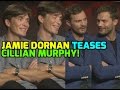 Anthropoid: Jamie Dornan teases Cilllian Murphy about the Dunkirk movie!