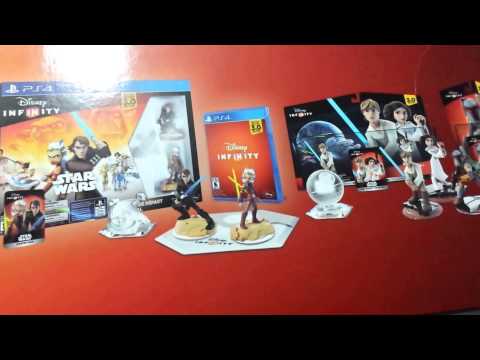 Disney Infinty 3.0 Star Wars Saga Bundle PS4 UNBOXING !!!
