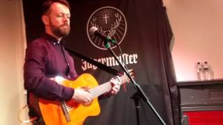 Steven James Adams performs "Kings of the Back of the Bus" at Central Bar, Gateshead.  19 March 2016