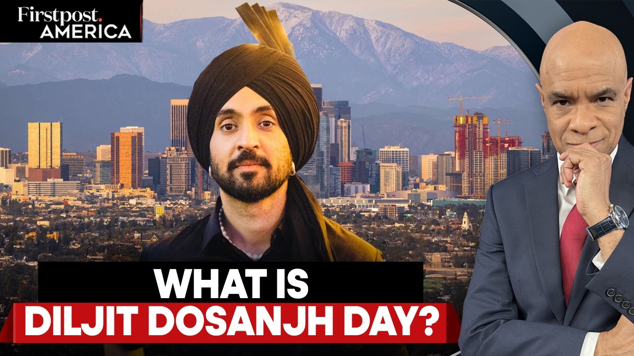 Diljit Dosanjh Receives Rare US Civic Honour After Sold-Out LA Show | Firstpost America | N18G
