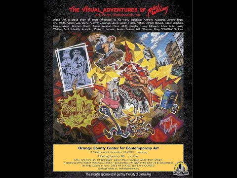 The Visual Adventures of Robert Williams "Mr. Bitchin" Interview + Q&A @ OCCCA (Santa Ana, CA 2022)