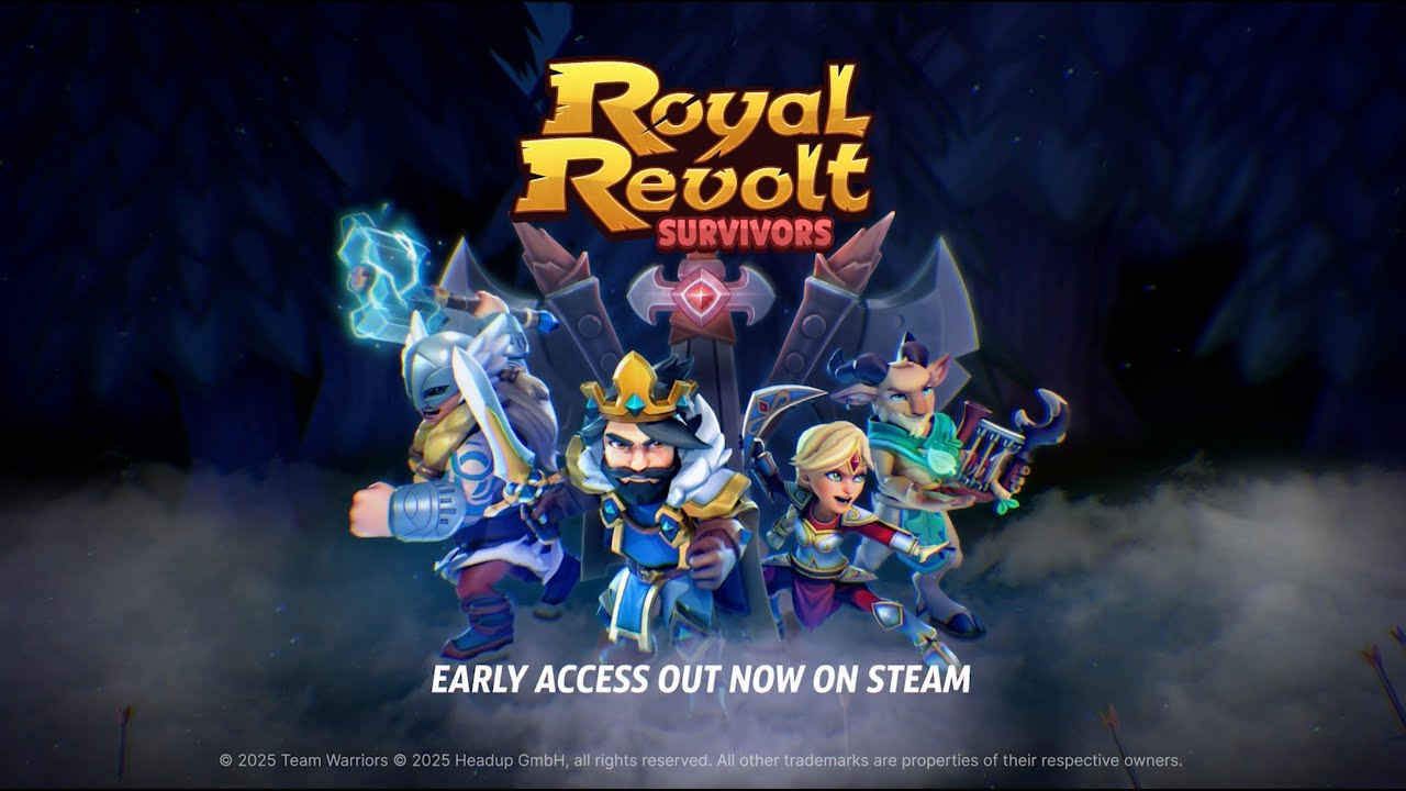 Royal Revolt Survivors | Early Access Launch Trailer