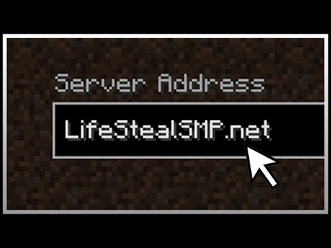 Free LIFESTEAL SMP Server Tutorial on Minehut!