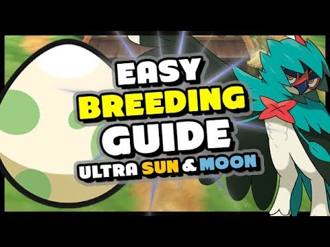 POKEMON ULTRA SUN AND MOON BREEDING GUIDE - How to Breed Perfect IV Pokemon