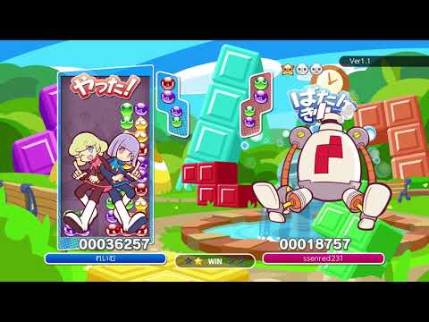 [Puyo Puyo Tetris] Puzzle League VS: Doremy vs. ssenred231 (23-11-2019, Switch)