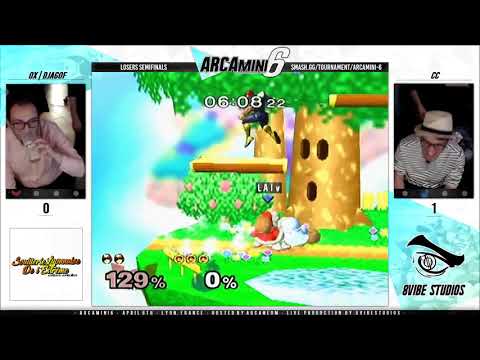 djagof continues to drink his beer running away after having escaped a wobble