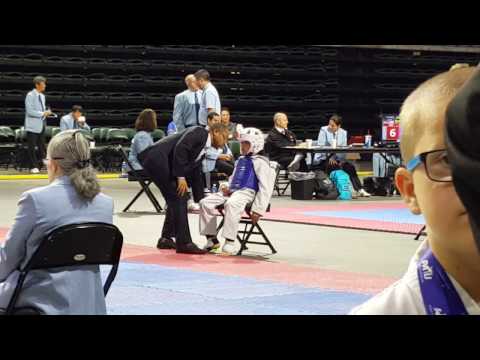 ILLIA 1/2 Final 2016 PAN American Club Taekwondo Championship EVERETT WA 06.28.2016