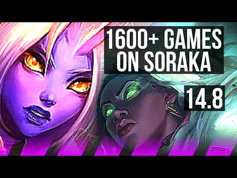 SORAKA & Samira vs SENNA & Smolder (SUP) | 1/2/18, 1600+ games | BR Diamond | 14.8