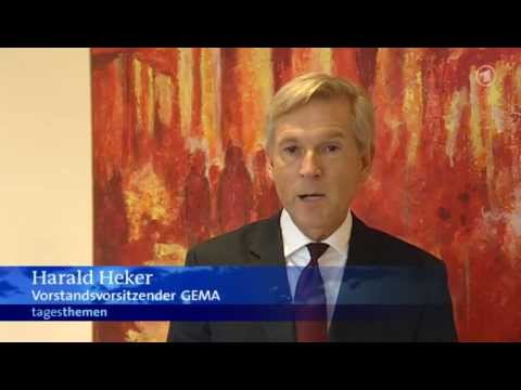 Gema - Stellungnahme über Tarifreform 2013 - Harald Heker