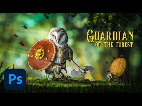 I made Guardian of the Forest - Photo Manipulation