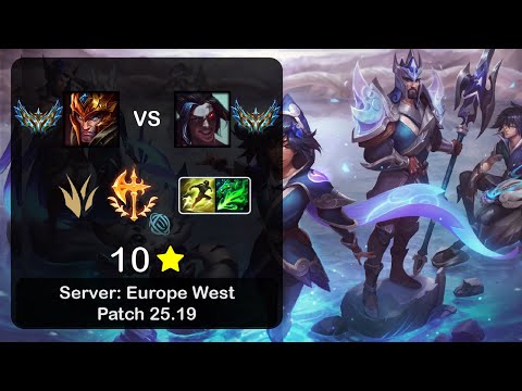 Jarvan IV Jungle vs Kayn - EUW Challenger - Patch 25.19