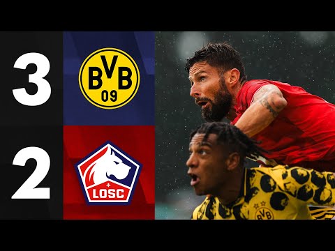 MATCH AMICAL I Le LOSC battu par Dortmund (3-2) en cloture du stage ❌🇩🇪