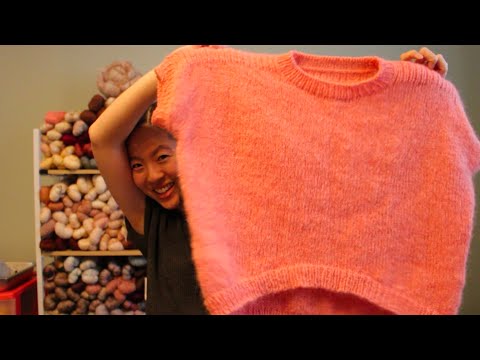 arieknits Ep. 82 - Fluffy Summer Top!