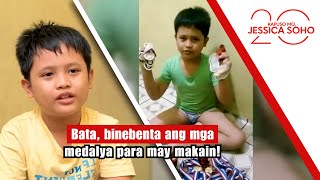 Download lagu Bata, binebenta ang mga medalya para may makain! | Kapuso Mo, Jessica Soho mp3