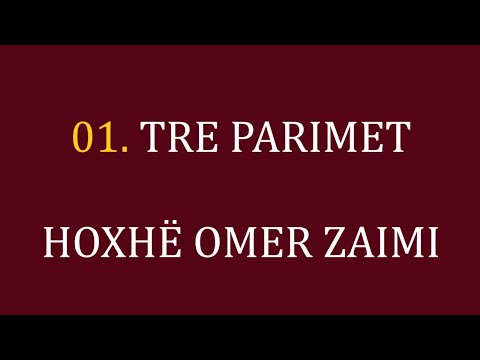 01. Tre Parimet