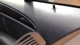 How to open BMW X5 E53 rear door with child lock on and broken outside door handle