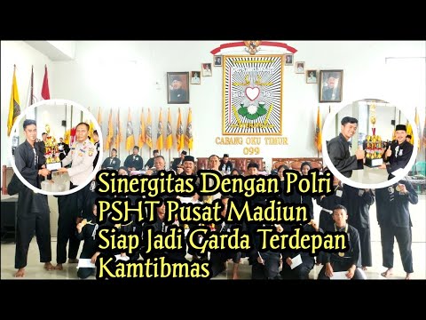PSHT Cabang OKU Timur Pusat Madiun Siap Jadi Garda Terdepan Kamtibmas 