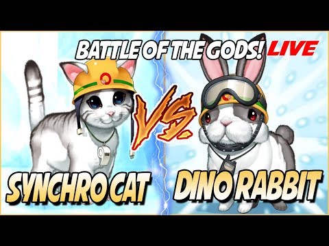 YuGiOh Live Duel: Full Power Synchro Cat (2009) vs Full Power Dino Rabbit! (2012)