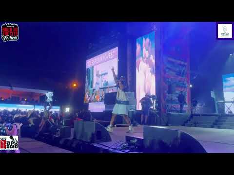 Cassper Nyovest   performing  018 at back to the city hiphop festival highlight