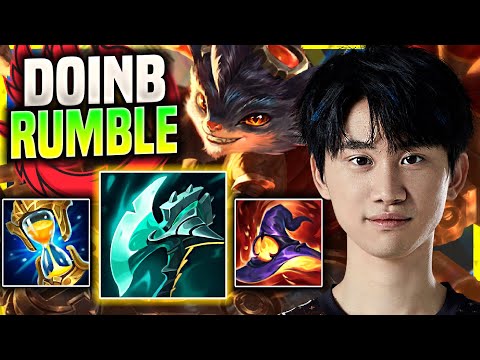 DOINB DESTROYING WITH RUMBLE! - FPX DoinB Plays Rumble Mid vs Orianna! | Season 11