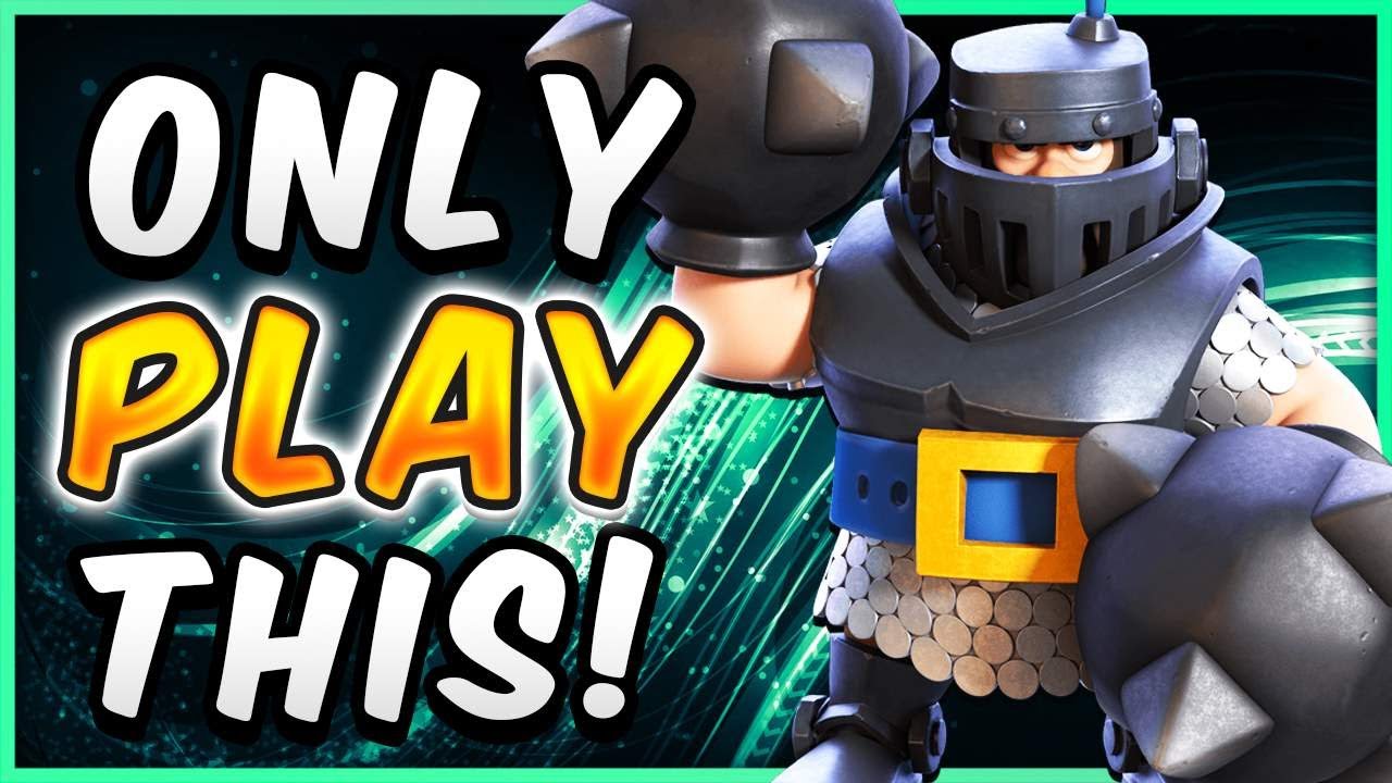 New Mega Knight Deck DELETES SKILL from Clash Royale ⚠️ 