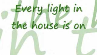 every light in the house is on lyrics by trace adkins