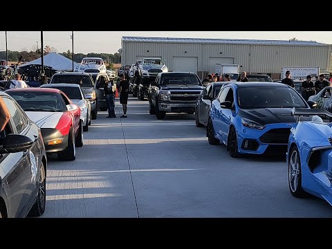 Owosso Speedway Spectator Drags Firebird vs Focus 27Sep2025