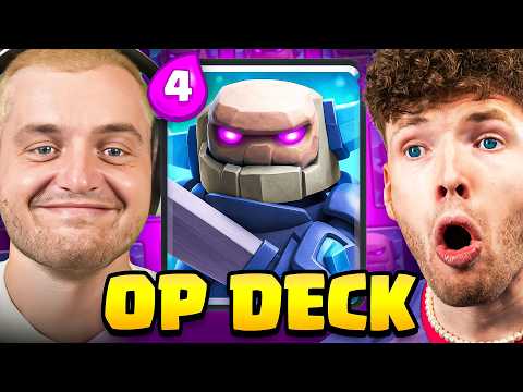 😱🤯TRYMAC'S *NEW* BEST DECK... (1000% OP) | Clash Royale German