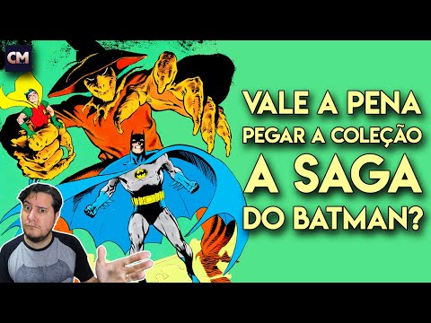 DETALHES da primeira edio da coleo A Saga do Batman | Panini Comics